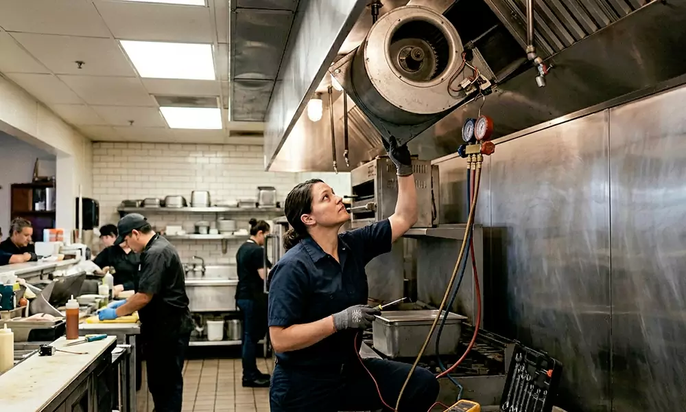 Commercial Exhaust Fan Repair in Fall River, MA