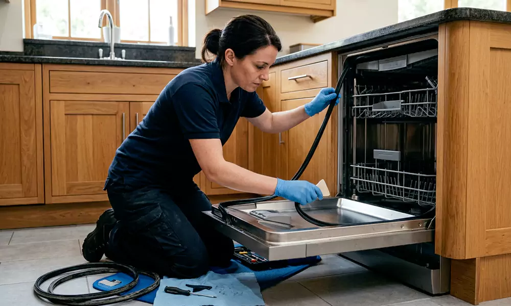 Dishwasher Door Gasket Replacement in Fall River, MA