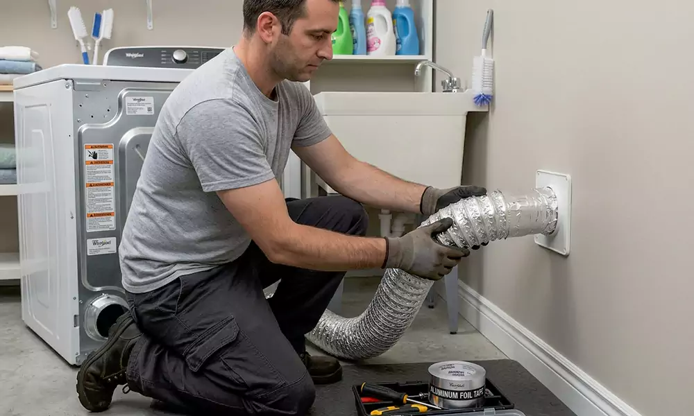 Dryer Vent Installation in Fall River, MA
