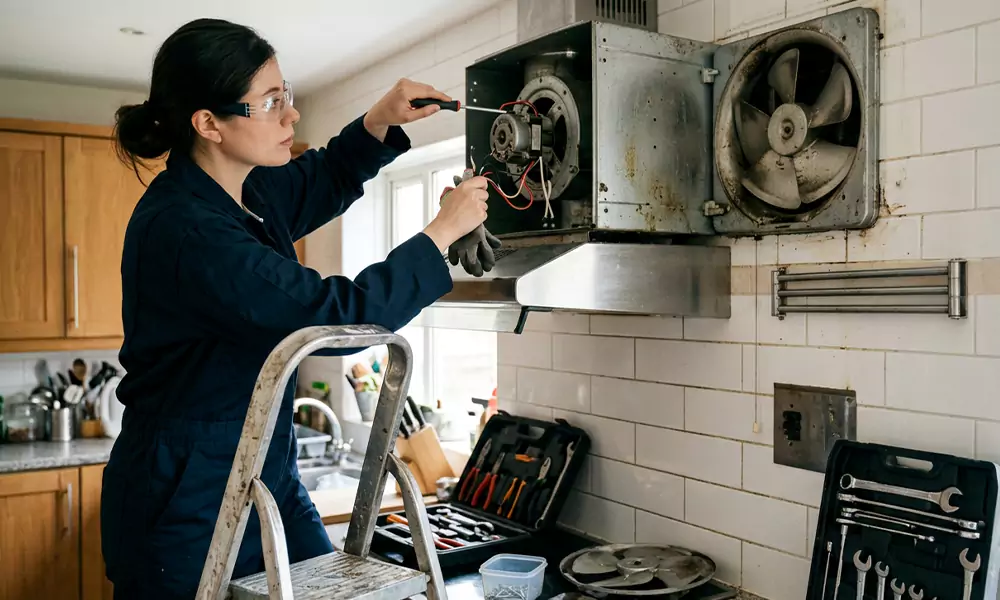 Exhaust Fan Repair in Fall River, MA