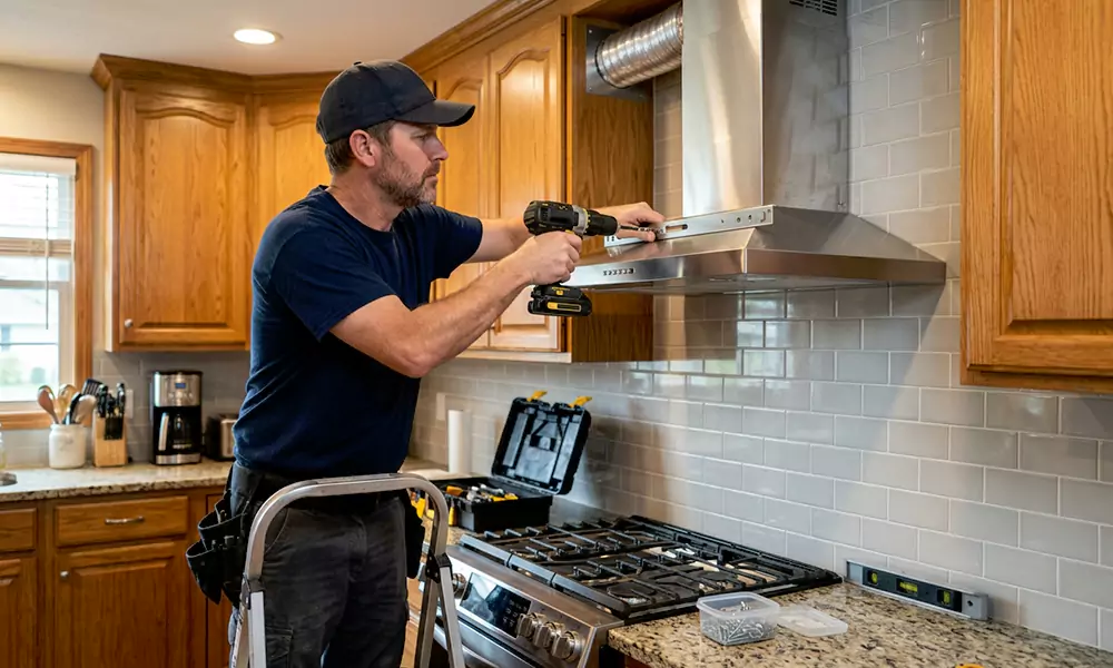 Range Hood Installation in Fall River, MA