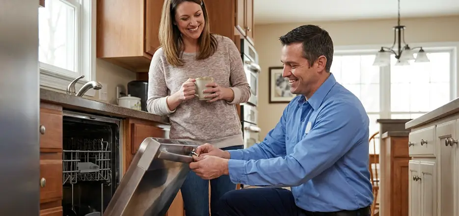 Dishwasher Latch Handle Replacement in Fall River