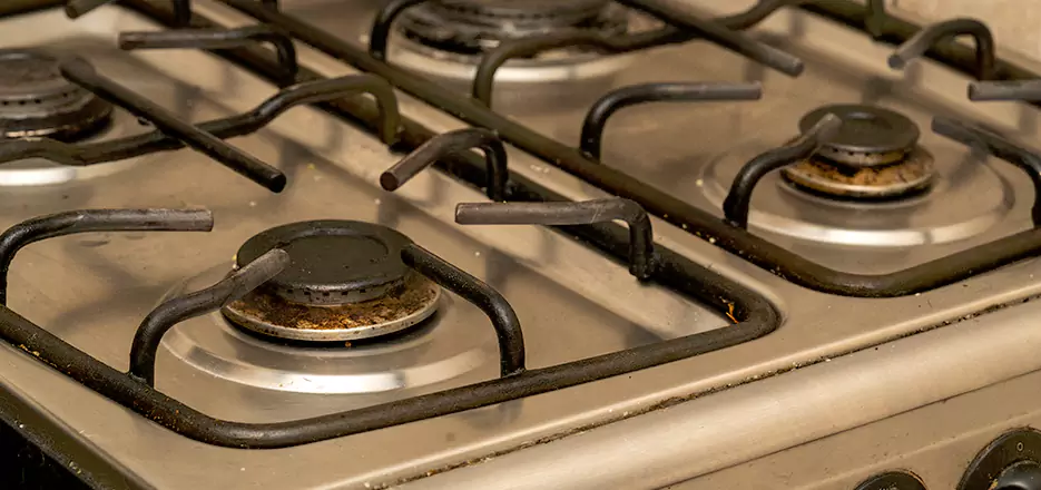Gas Range Valve Repair in Fall River