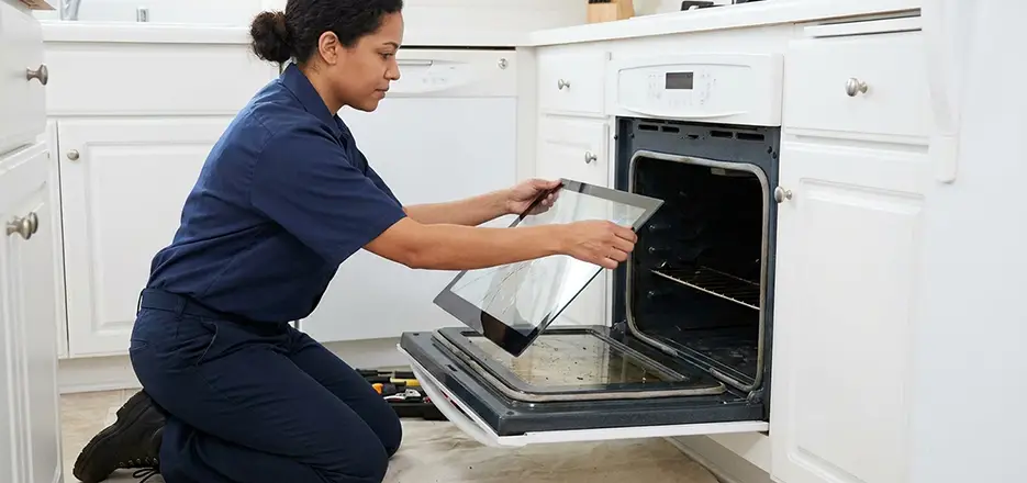 Range Oven Door Glass Replacement in Fall River