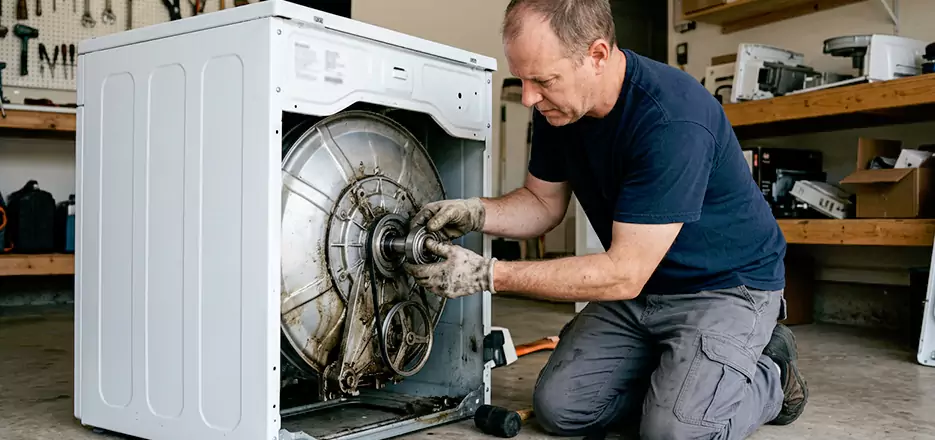 Washer Tub Bearing Replacement in Fall River