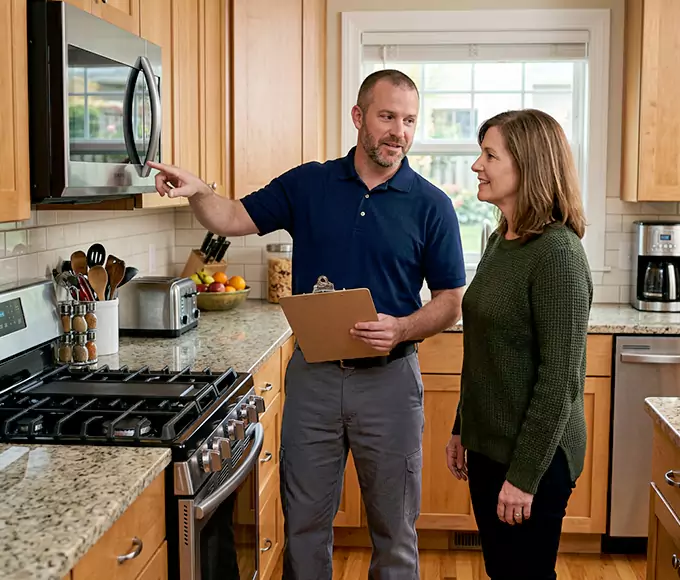 Why Fall River Homeowners Trust Us for Professional Microwave Installation?